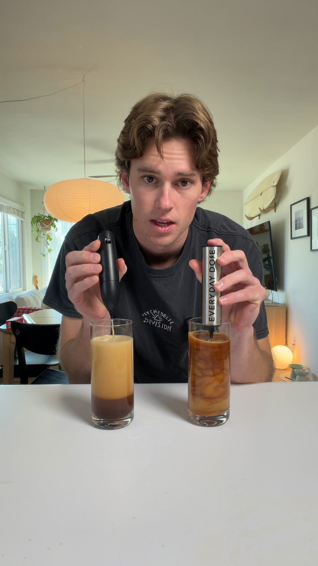 Still frame from Everyday Dose's Facebook ad